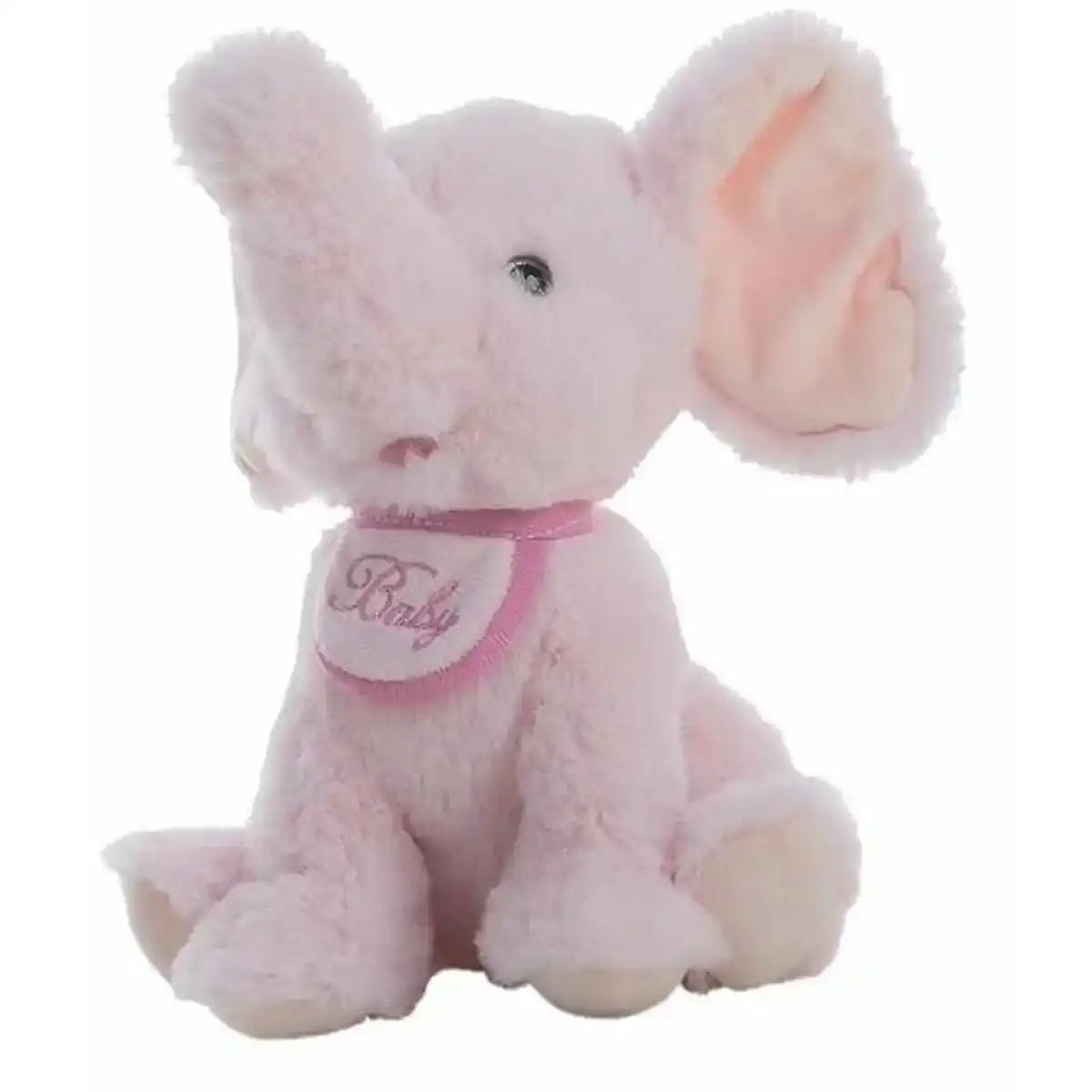 Peluche Éléphant Chiot Rose 21 cm. SUPERDISCOUNT FRANCE