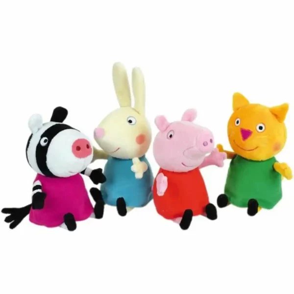 Peluche Jemini Peppa Pig Set 4 Unités. SUPERDISCOUNT FRANCE