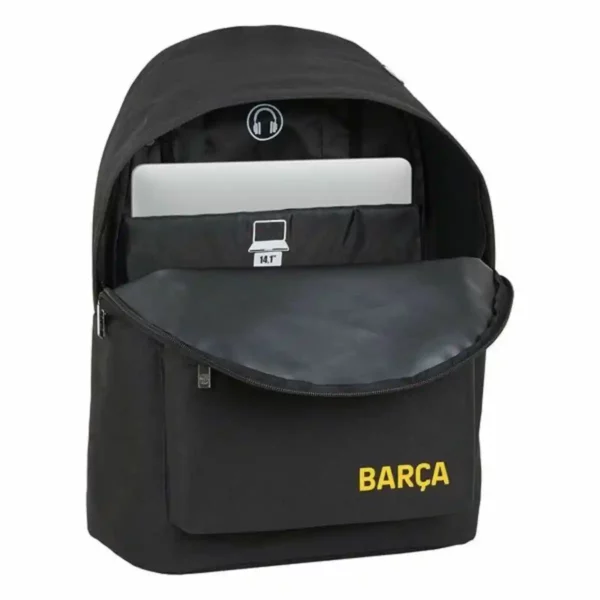 Sac à dos pour ordinateur portable FC Barcelona 14,1'' Noir. SUPERDISCOUNT FRANCE