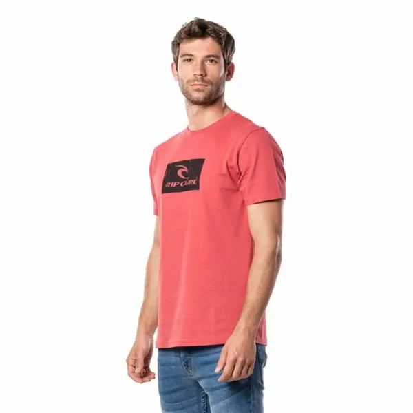 T-shirt à manches courtes pour homme Rip Curl Hallmark Red. SUPERDISCOUNT FRANCE