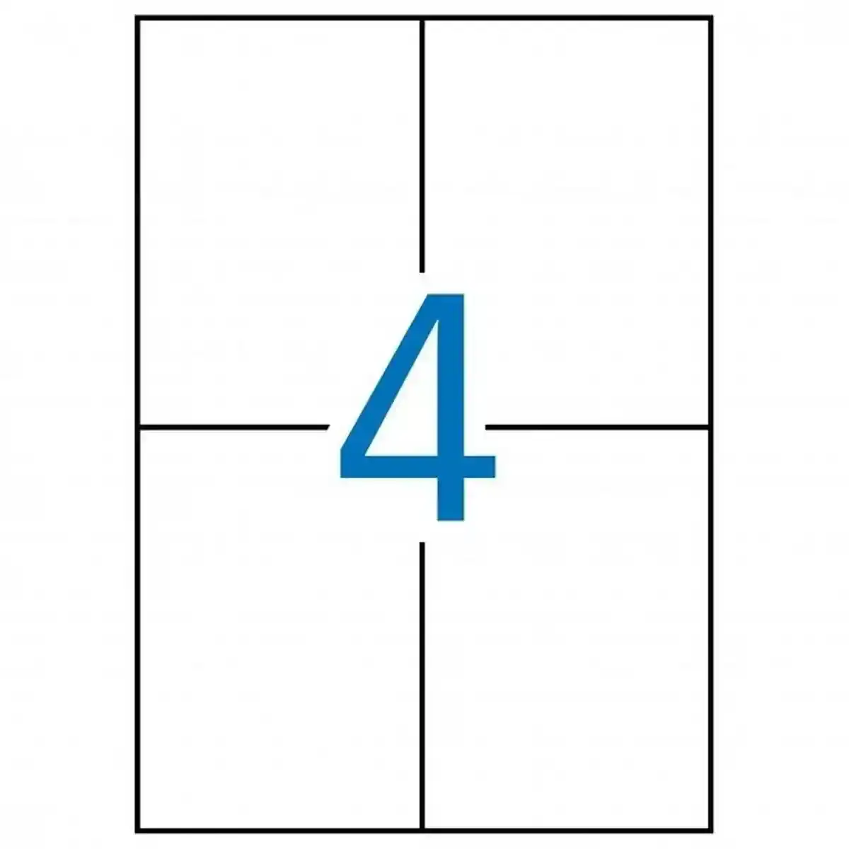 Adhésifs/Étiquettes Apli 01797 105 x 148 mm 500 Feuilles. SUPERDISCOUNT FRANCE