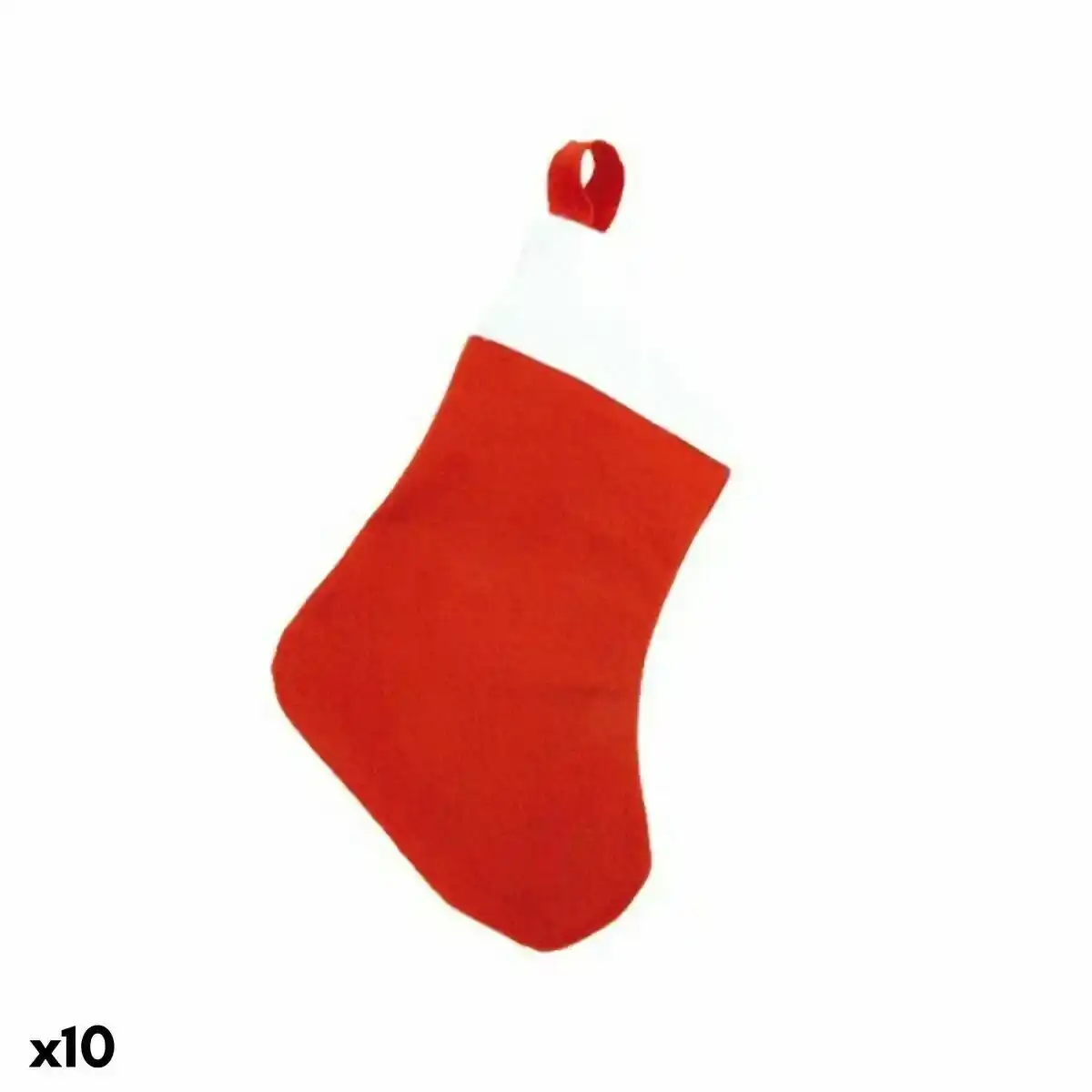Bas de noel 143797 10unites _4764. DIAYTAR SENEGAL - L'Art de Vivre le Shopping Authentique. Découvrez notre boutique en ligne et trouvez des produits qui célèbrent la culture et l'héritage du Sénégal.