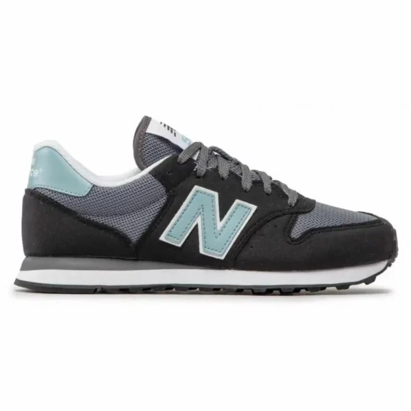 Baskets casual femme New Balance 500 Classic Gris foncé. SUPERDISCOUNT FRANCE