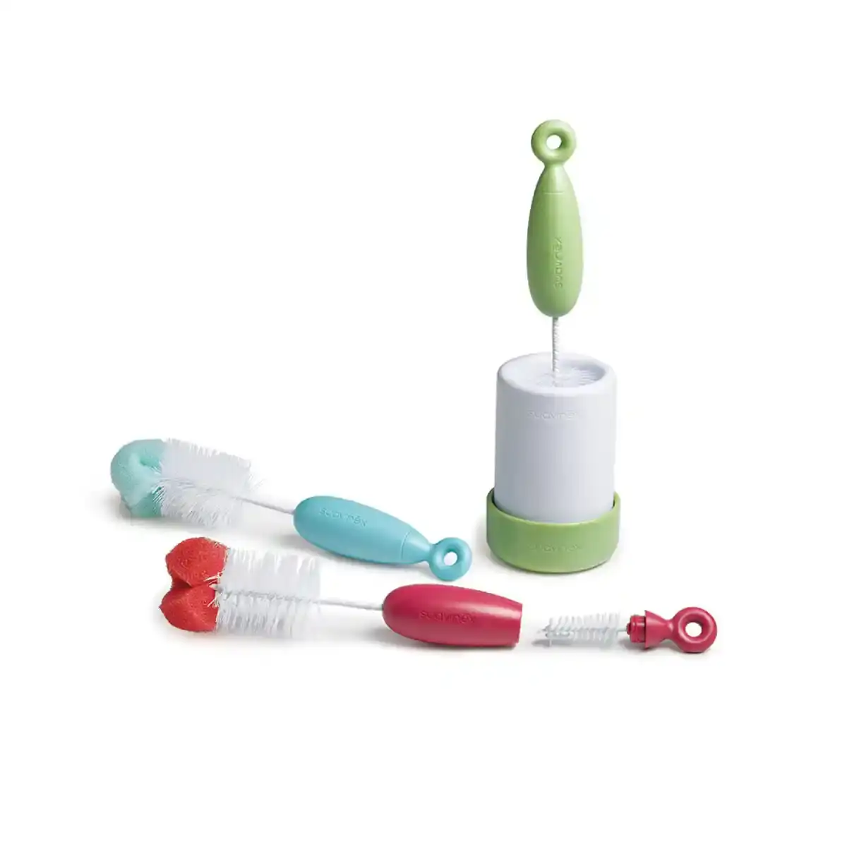Brosse de nettoyage pour biberons et tétines Suavinex. SUPERDISCOUNT FRANCE