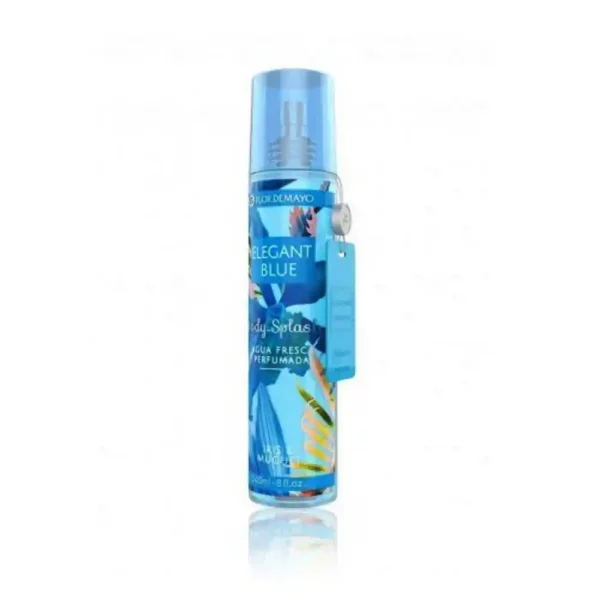 Brume corporelle flor de mayo body splash elegant blue 240 ml _6755. DIAYTAR SENEGAL - Où Chaque Détail Compte. Naviguez à travers notre gamme variée et choisissez des articles qui ajoutent une touche spéciale à votre quotidien, toujours avec qualité et style.