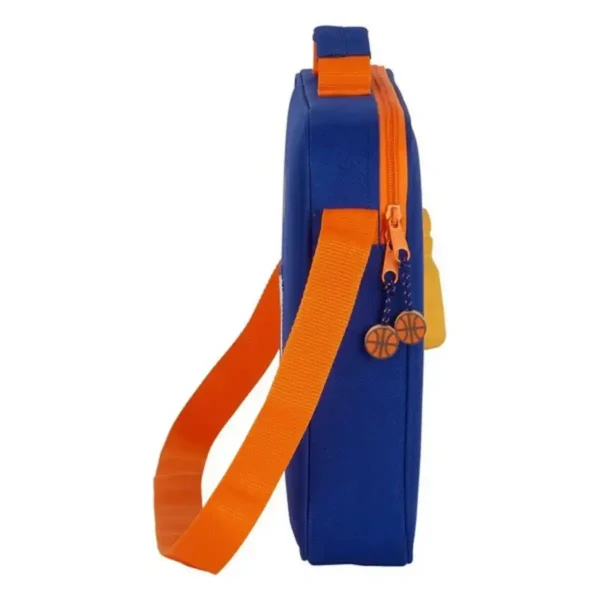 Cartable Valencia Basket Bleu Orange (38 x 28 x 6 cm). SUPERDISCOUNT FRANCE