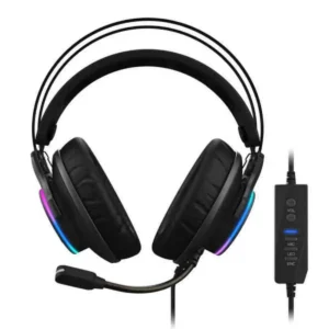 Casque avec Microphone Gigabyte GP-AORUS-H1 Noir Multicolore (1 Unité). SUPERDISCOUNT FRANCE