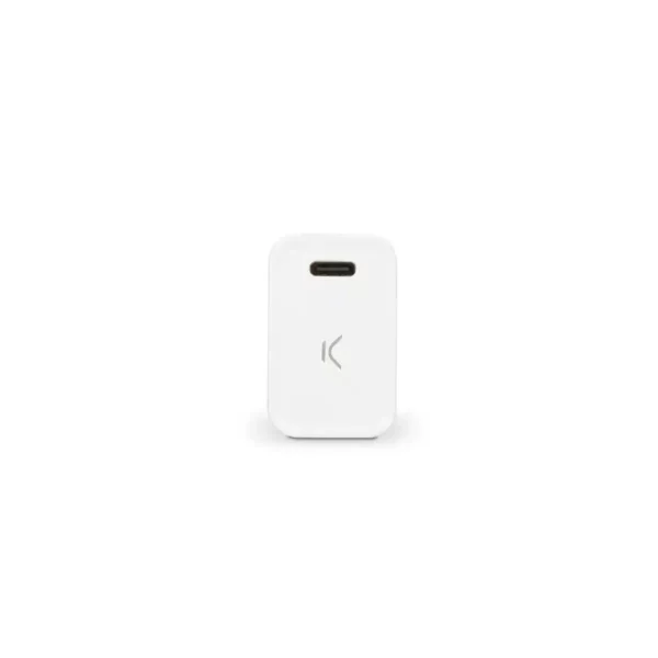 Chargeur Usb Iphone KSIX Compatible Apple Blanc. SUPERDISCOUNT FRANCE