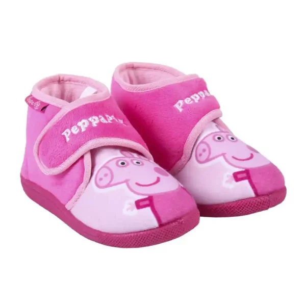 Chaussons Maison Peppa Pig Rose. SUPERDISCOUNT FRANCE