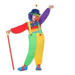 Costume pour Enfants DISFRAZ PAYASA 10-12 C4538 Femme Clown 10-12 Ans. SUPERDISCOUNT FRANCE