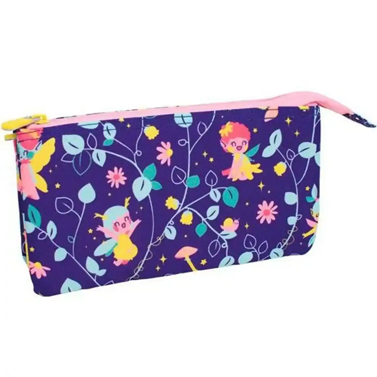 Fourre-tout Milan Fairy Tale 5 compartiments Lilas (22 x 12 x 4 cm). SUPERDISCOUNT FRANCE