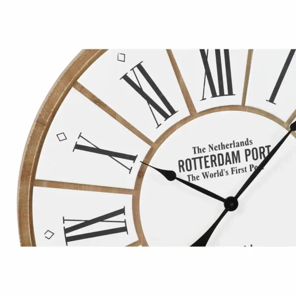 Horloge murale dkd home decor marron blanc 80 x 4 5 x 80 cm bois mdf 2 unites _8602. DIAYTAR SENEGAL - L'Art de Choisir, l'Art de Vivre. Parcourez notre boutique en ligne et découvrez des produits qui transforment chaque choix en une expérience enrichissante.