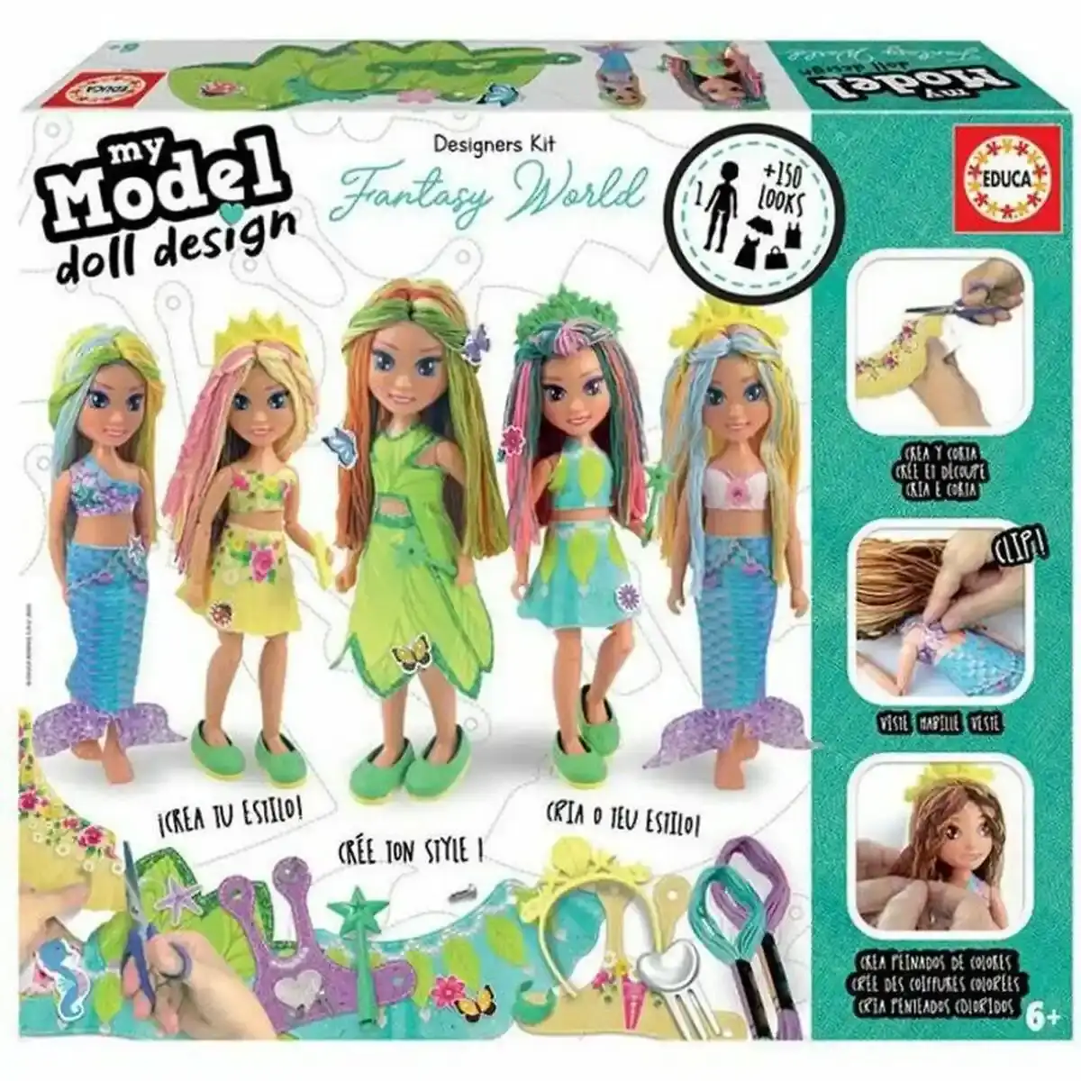 Jeu éducatif Educa 18366 Ma poupée modèle. SUPERDISCOUNT FRANCE