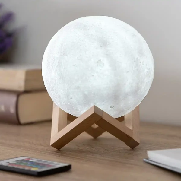 Lampe Lune LED Rechargeable Moondy InnovaGoods. SUPERDISCOUNT FRANCE