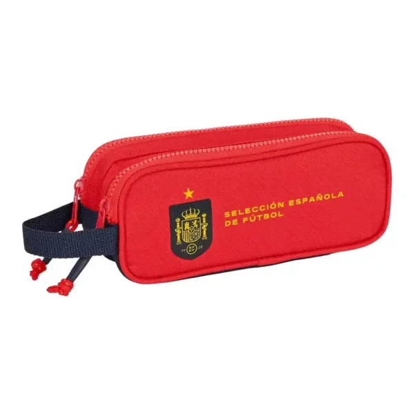 Mallette scolaire RFEF Rouge Bleu (21 x 8 x 6 cm). SUPERDISCOUNT FRANCE