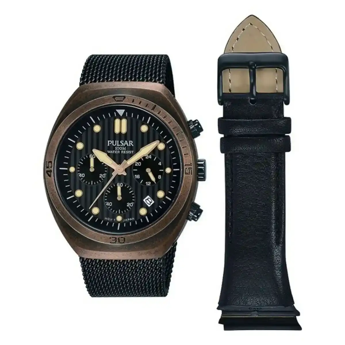 Montre homme pulsar pt3984x2 o 42 mm _9000. DIAYTAR SENEGAL - Votre Plaisir Shopping à Portée de Clic. Explorez notre boutique en ligne et trouvez des produits qui ajoutent une touche de bonheur à votre vie quotidienne.