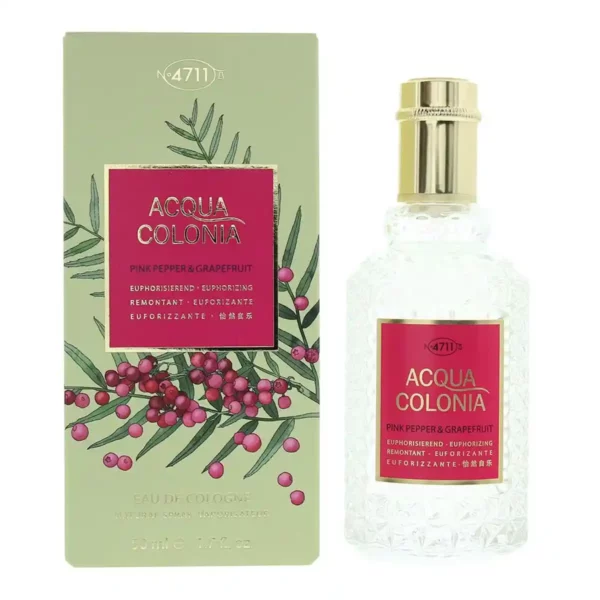 Parfum femme 4711 acqua colonia poivre rose pamplemousse edc 50 ml_9928. DIAYTAR SENEGAL - Où la Qualité est Notre Engagement. Explorez notre boutique en ligne pour découvrir des produits conçus pour vous apporter satisfaction et plaisir.