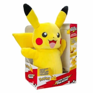 Peluche Pokémon Charge Electrique Pikachu 32 cm Textile Electrique. SUPERDISCOUNT FRANCE