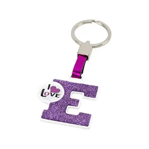 Porte clef lettre - Fait Main