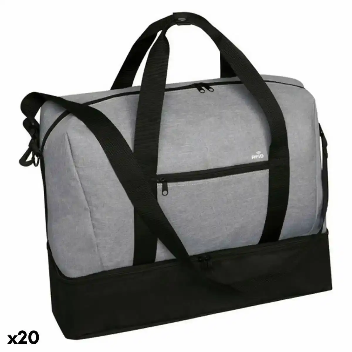 Sac 146426 gris polyester 600d protection anti rfid electronique 20 unites _1889. Bienvenue sur DIAYTAR SENEGAL - Où Chaque Article a son Histoire. Découvrez notre sélection méticuleuse de produits qui racontent l'authenticité et la beauté du Sénégal.
