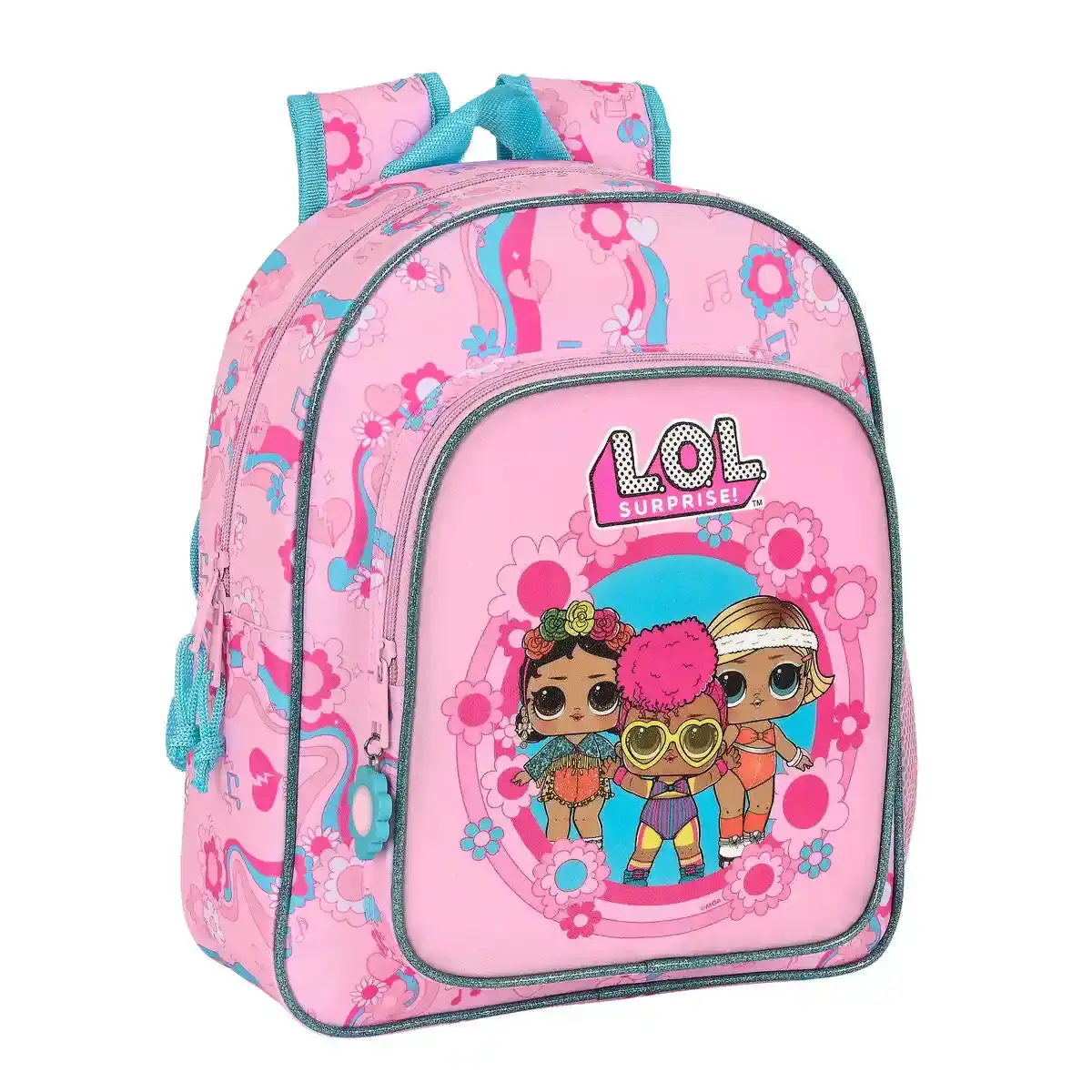 Sac enfant LOL Surprise ! Glow girl Rose (28 x 34 x 10 cm). SUPERDISCOUNT FRANCE