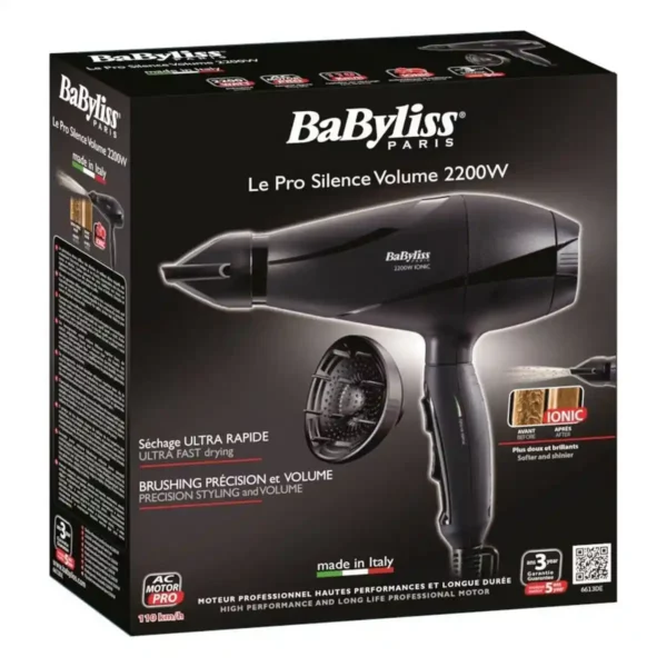 Seche cheveux babyliss_1529. Bienvenue sur DIAYTAR SENEGAL - Là où le Shopping Devient une Aventure. Explorez notre catalogue et dénichez des trésors qui élargiront votre horizon shopping.