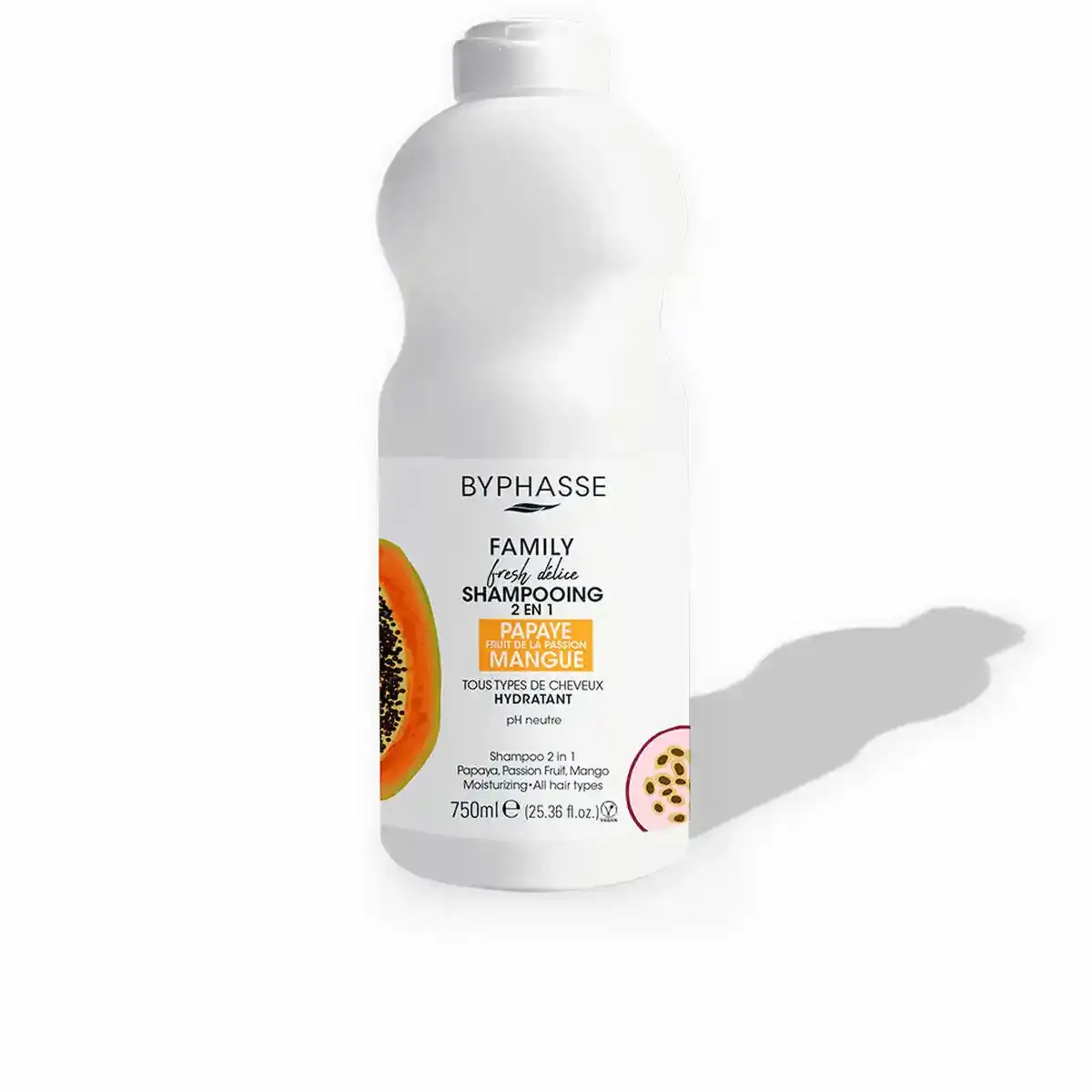 Shampooing et apres shampooing byphasse family fresh delice mango passion fruit papaye 750 ml _7569. DIAYTAR SENEGAL - L'Art de Trouver ce que Vous Aimez. Plongez dans notre assortiment varié et choisissez parmi des produits qui reflètent votre style et répondent à vos besoins.