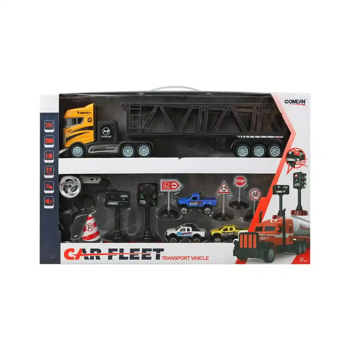 Transporteur de camions et flotte de voitures. SUPERDISCOUNT FRANCE