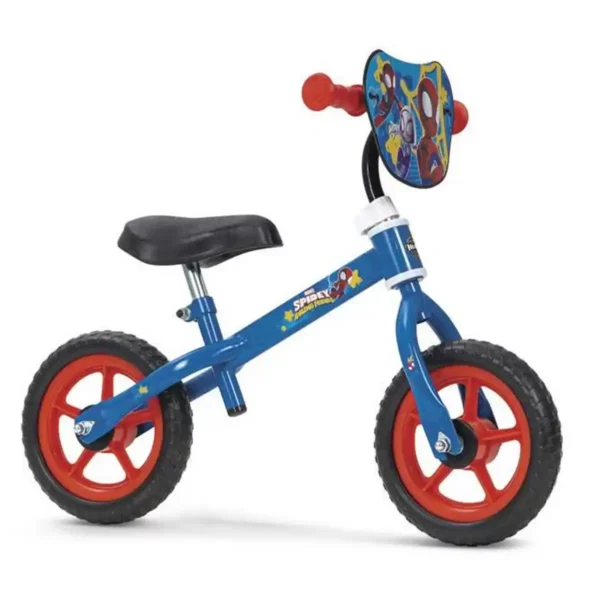 Vélo pour enfants Toimsa Spiderman Huffy Bleu 10" Sans pédales. SUPERDISCOUNT FRANCE