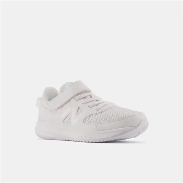 Chaussures de sport pour enfants New Balance 570v3 Bungee Lace Blanc. SUPERDISCOUNT FRANCE