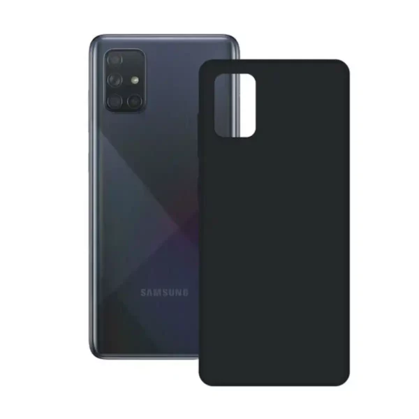 Coque samsung galaxy a71 ksix noir rigide_7391. DIAYTAR SENEGAL - Votre Portail Vers l'Exclusivité. Explorez notre boutique en ligne pour découvrir des produits uniques et raffinés, conçus pour ceux qui recherchent l'excellence.