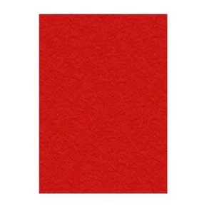 Couvertures de reliure Displast Rouge A4 Carton (50 Unités). SUPERDISCOUNT FRANCE