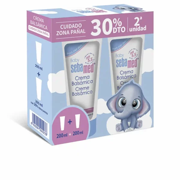 Crème de Soin Quotidien pour le Siège Sebamed Bébé 200 ml x 2. SUPERDISCOUNT FRANCE