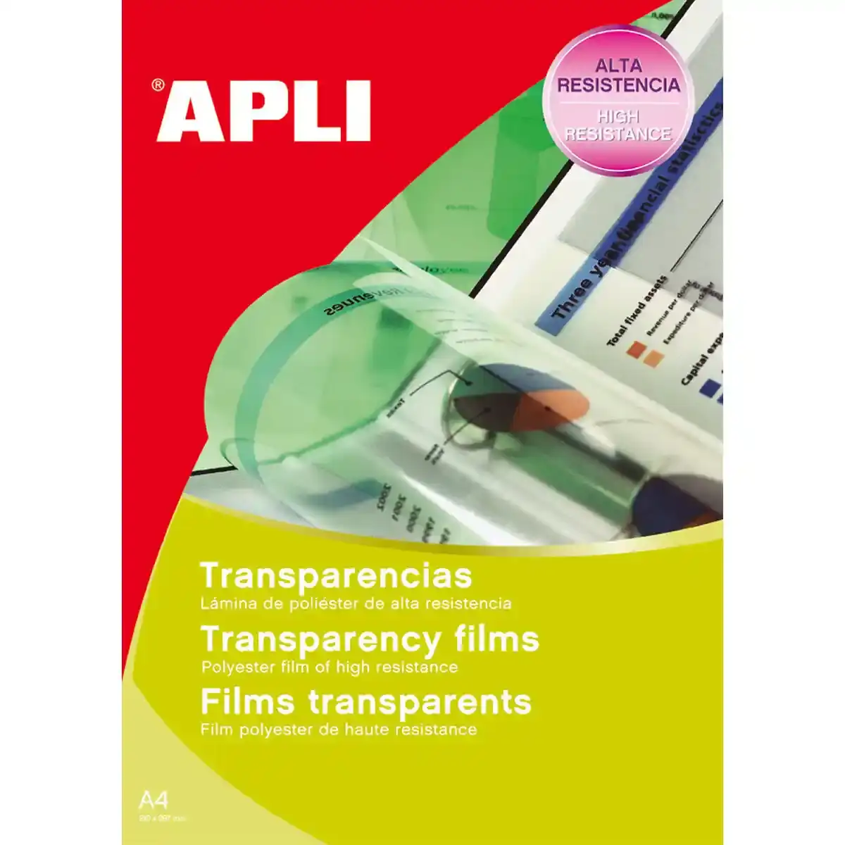 Feuilles Apli Transparent A4 (100 Unités). SUPERDISCOUNT FRANCE