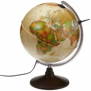 Globe avec Lumière Nova Rico Marco Polo Plastique Multicolore Ø 30 cm. SUPERDISCOUNT FRANCE