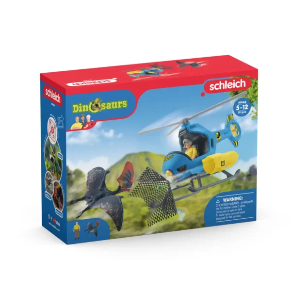 Hélicoptère Schleich Dinosaures + 5 Ans 19 pcs. SUPERDISCOUNT FRANCE