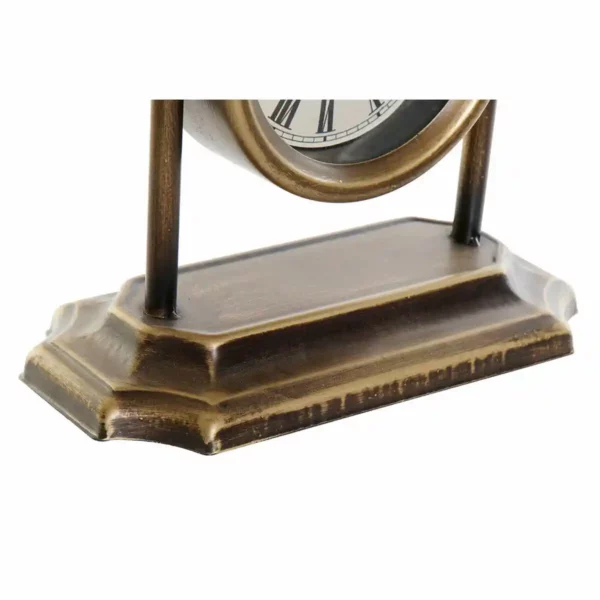 Horloge de table dkd home decor 20 x 10 5 x 25 cm cristal dore fer traditionnel_5863. Bienvenue chez DIAYTAR SENEGAL - Où Votre Shopping Prend Vie. Découvrez notre univers et dénichez des trésors qui ajoutent de la couleur à votre quotidien.