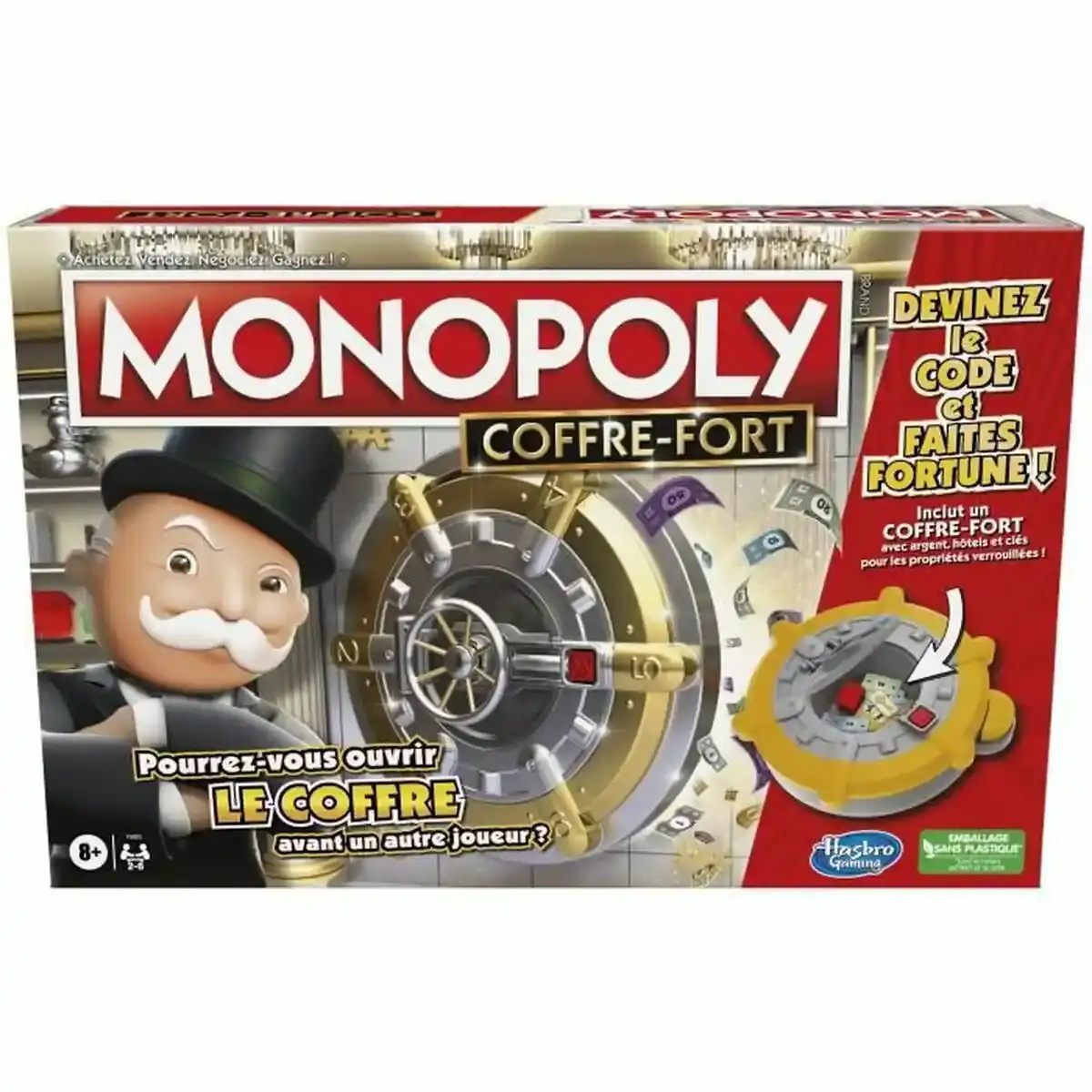 Jeu de société Monopoly COFFRE-FORT (FR). SUPERDISCOUNT FRANCE