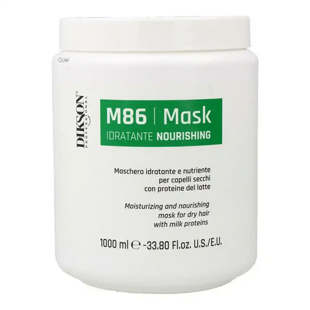 Masque capillaire nourrissant dikson muster m86 1000 ml _5748. DIAYTAR SENEGAL - Votre Destination Shopping Éthique. Parcourez notre gamme et choisissez des articles qui respectent l'environnement et les communautés locales.
