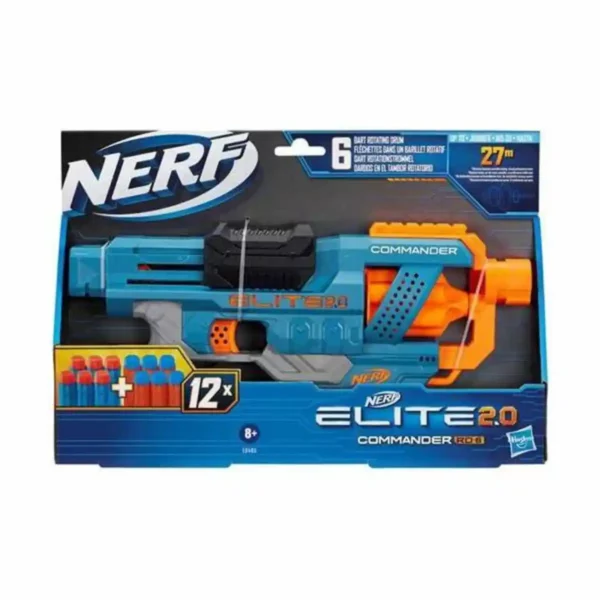 Pistolet Nerf Commander RD-6 Elite 2.0 Hasbro. SUPERDISCOUNT FRANCE