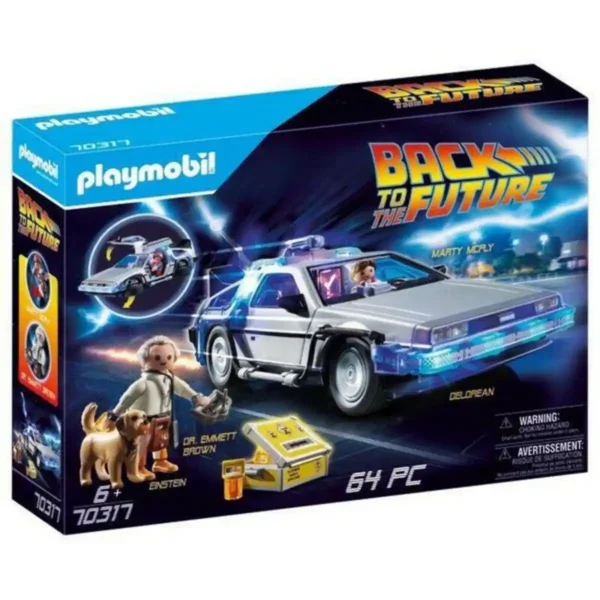 Playset action racer retour vers le futur delorean playmobil 70317_1448. DIAYTAR SENEGAL - Là où Chaque Produit est une Trouvaille Unique. Découvrez notre boutique en ligne et trouvez des articles qui vous distinguent par leur originalité.