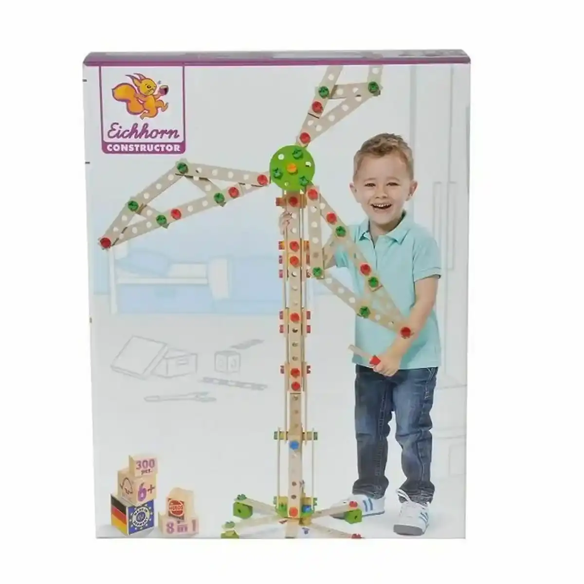 Playset Eichorn 100039046 Eolienne (300 pièces). SUPERDISCOUNT FRANCE