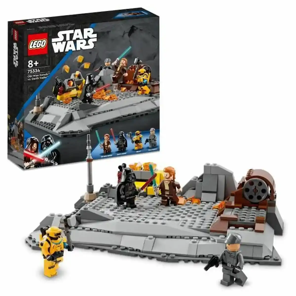 Playset Lego 75336 Star Wars Obi-Wan Kenobi contre Dark Vador (408 pièces). SUPERDISCOUNT FRANCE