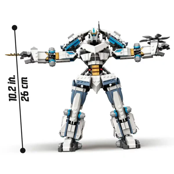 Playset Lego NINJAGO 71738 Le robot de combat Titan de Zane. SUPERDISCOUNT FRANCE