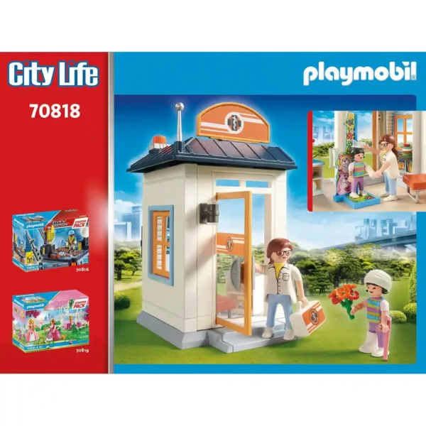 Playset Playmobil 70818 Kids Doctor 57 pièces. SUPERDISCOUNT FRANCE