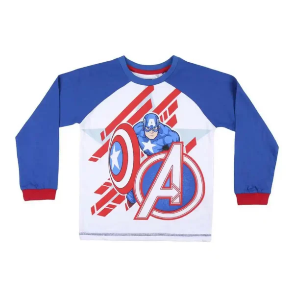 Pyjama enfant the avengers bleu_5005. DIAYTAR SENEGAL - Votre Destination Shopping de Choix. Explorez notre boutique en ligne et découvrez des trésors qui reflètent votre style et votre passion pour l'authenticité.