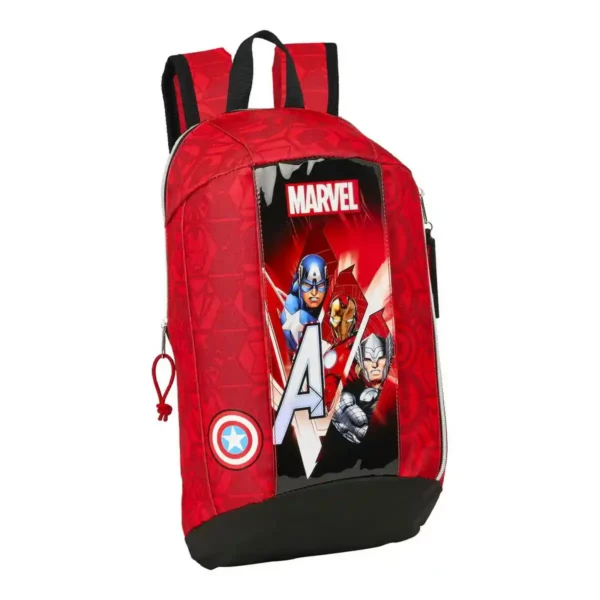 Sac à dos décontracté The Avengers Infinity Rouge Noir (22 x 39 x 10 cm). SUPERDISCOUNT FRANCE