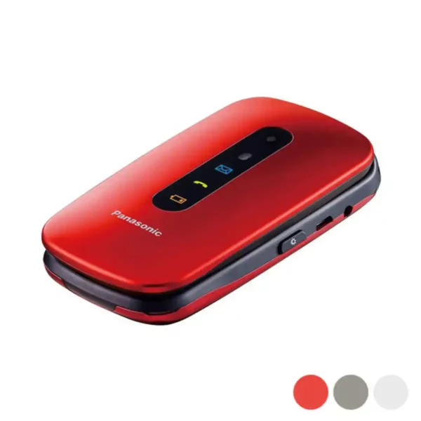 Téléphone mobile pour personnes âgées Panasonic Corp. KX-TU456EXCE 2,4" LCD Bluetooth USB. SUPERDISCOUNT FRANCE