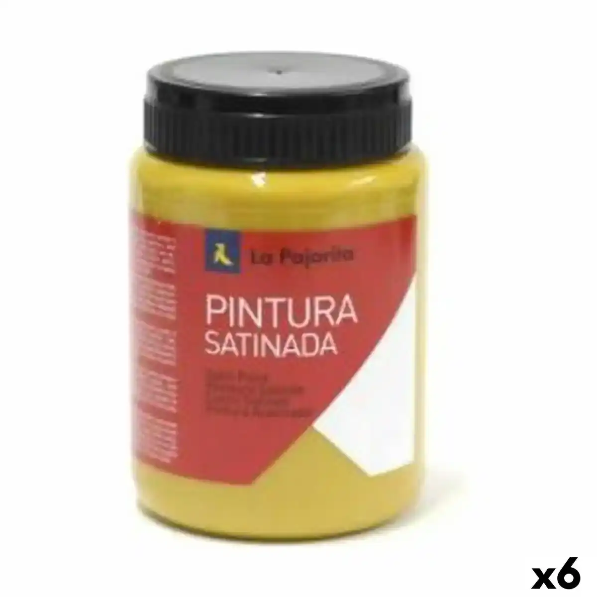 Tempera La Pajarita L-03 École de finition satinée jaune oxyde (35 ml) (6 unités). SUPERDISCOUNT FRANCE