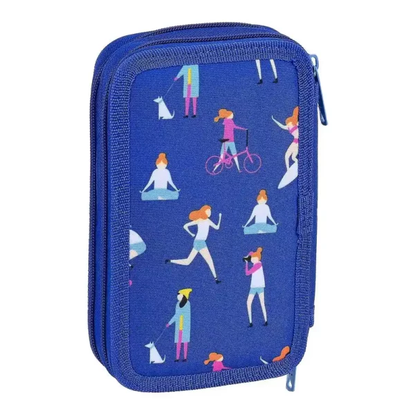 Triple Trousse BlackFit8 Go Girls Bleu (28 pcs). SUPERDISCOUNT FRANCE